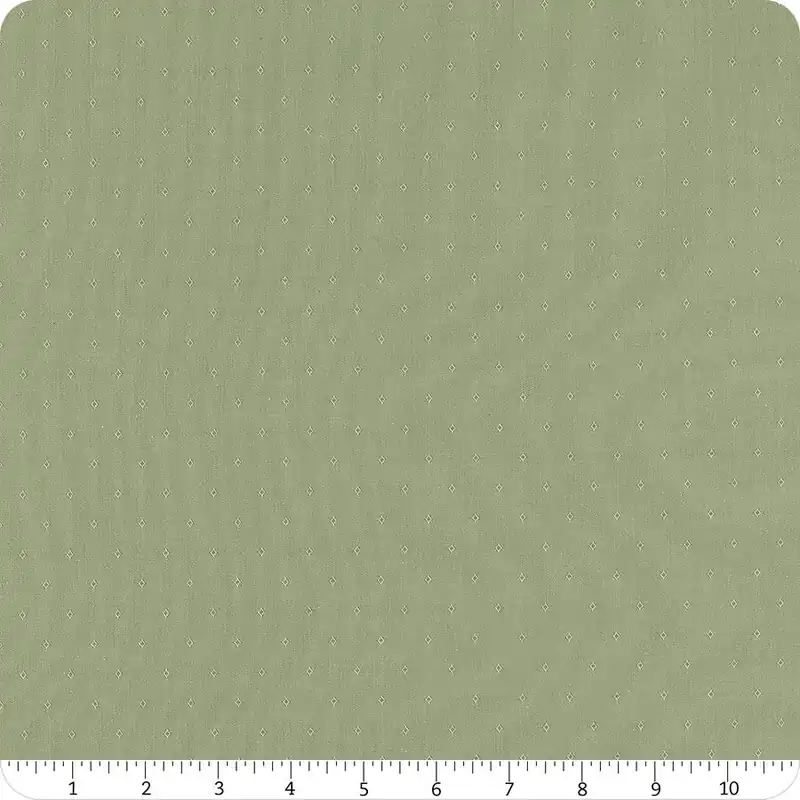 Wildflower Wovens Woven Cotton Dots in Clover 58" Wide Yardage | SKU# WWOV-3011 Exclusive Offer