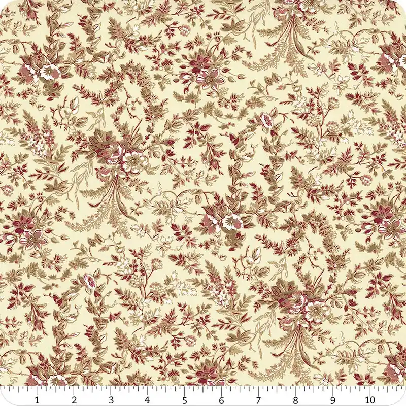 Gentry's Mill Cream Flowery Branches Digitally Printed Yardage | SKU# R601284D-CREAM Warranty Included