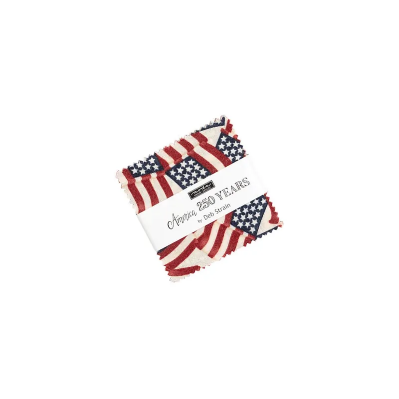 Grab Now America 250 Years MINI Charm Pack Reservation | Deb Strain for Moda Fabrics