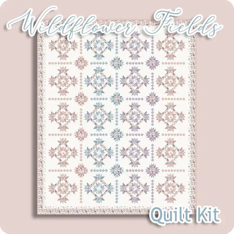 Wildflower Fields Quilt Kit | Featuring Daybreak on the Prairie by Modern Prairie Don’t Miss Out
