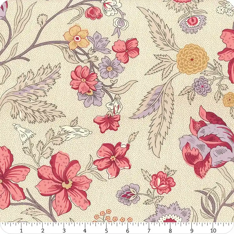 Wildflower Cottage Linen Wildflowers Yardage | SKU# 1590-L Reduced Price