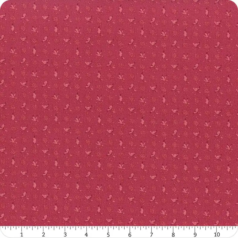 Wildflower Cottage Poppy Meadowlarks Yardage | SKU# 1598-R Crafted