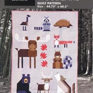 Wonderful Woodland Quilt Pattern | Art East Quilting Co #AEQCWW0920 Worldwide Shipping