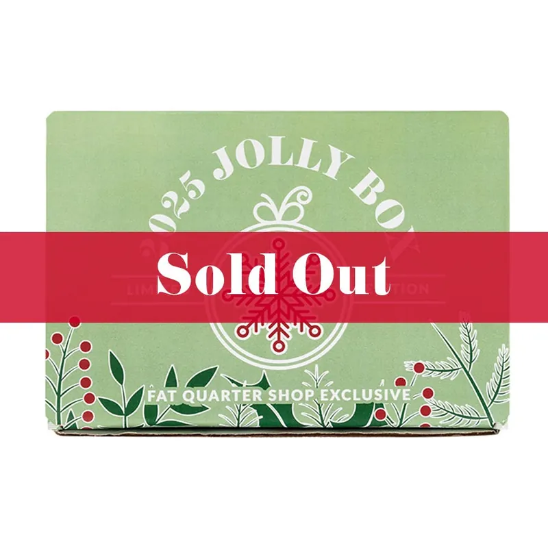 Hot Deal The Jolly Box Limited Edition Mystery Quilting Box 2025 | Fat Quarter Shop Exclusive