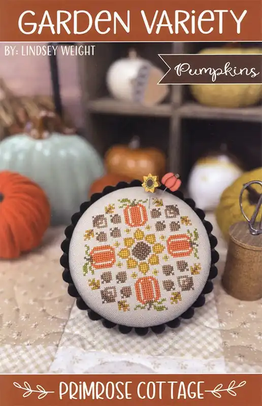 Original Garden Variety: Pumpkins Cross Stitch Pattern | Primrose Cottage Stitches