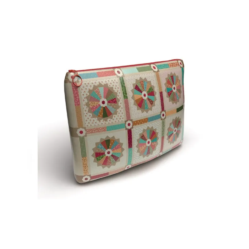 Big Sale Baked with Love Vinyl Zipper Project Bag | Lori Holt of Bee in My Bonnet #ST-50225