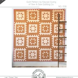 Worldwide Shipping Postmark Downloadable PDF Quilt Pattern | Sew & Sew Quilting Co.