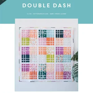 Worldwide Shipping Double Dash Downloadable PDF Quilt Pattern | Cotton and Joy