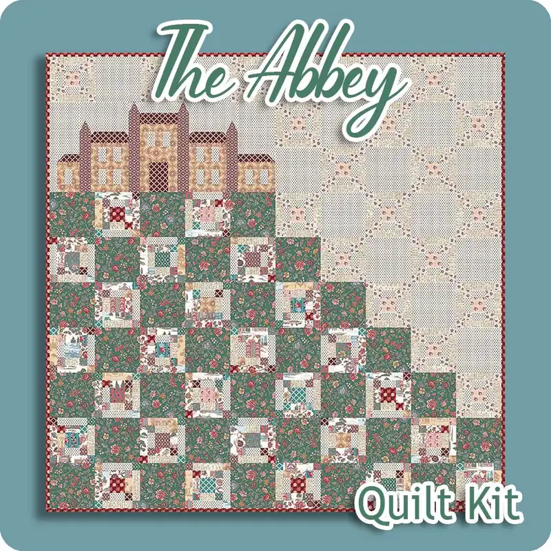 The Abbey Quilt Kit | Featuring Northanger Abbey by Jane Austen's House Get Yours