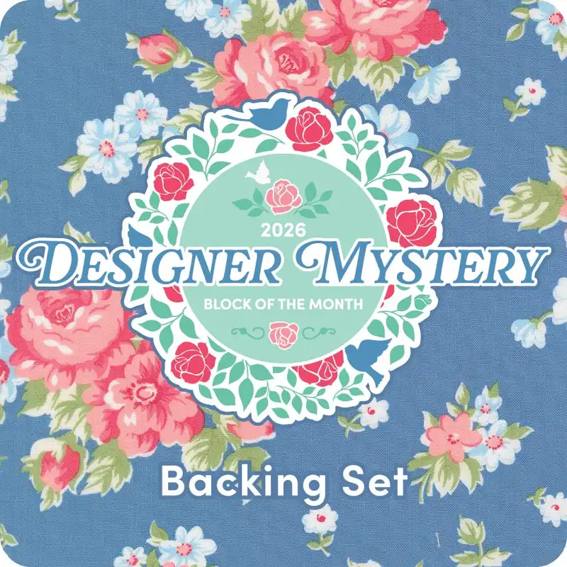 2026 Designer Mystery Block of the Month Backing Set Reservation | Fat Quarter Shop Exclusive Block of the Month Program Sale