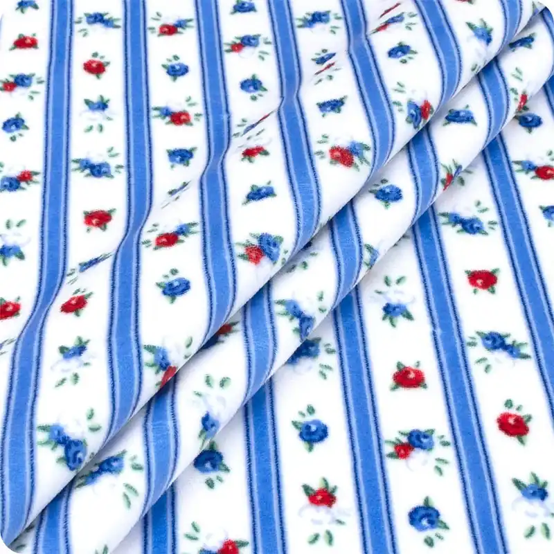 Grab Now Cottage Rose Lane Blue Bonnet Notting Hill Quilting Cuddle Low-Pile Polyester Yardage | SKU# QCCR-NOTTINGHILL-BLUEBONNET