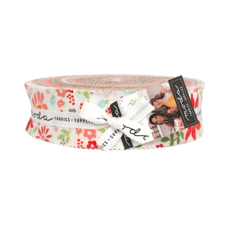 Poinsettia & Pear Honey Bun Reservation | Sherri & Chelsi for Moda Fabrics Holiday Sale