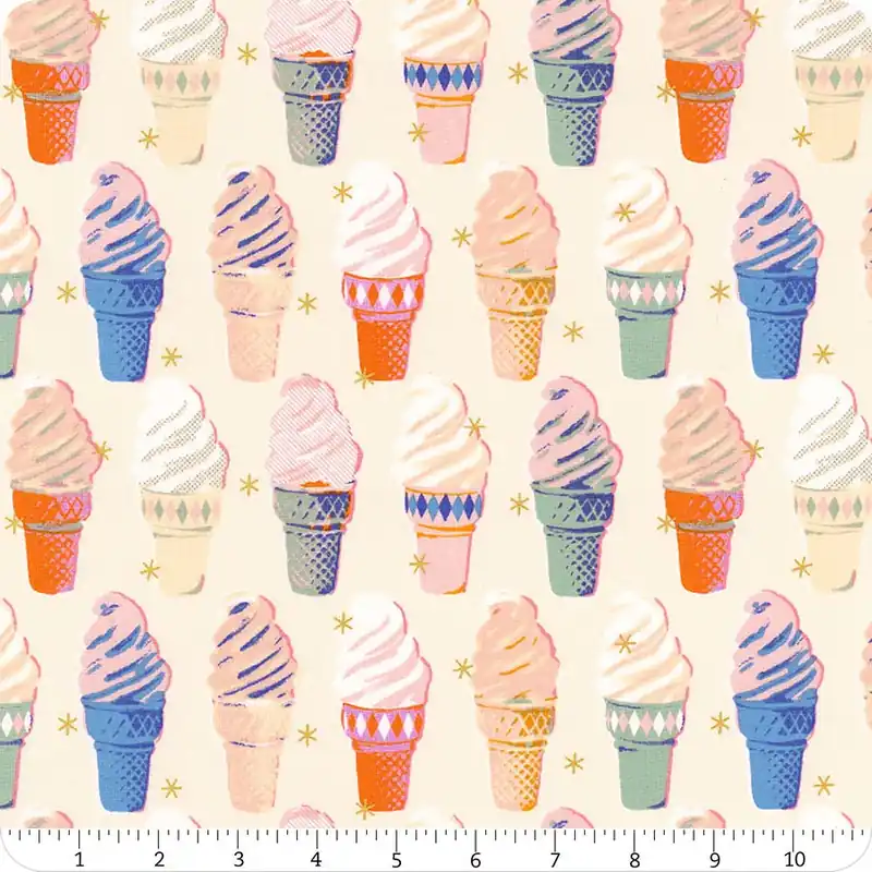 Wholesale Best Day Ever Natural Ice Cream Yardage | SKU# RS0105-11M