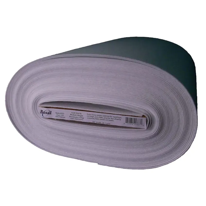 Today Only Single-Sided Fusible Plus Non-Woven Heavyweight Craf-tex 20" x 10 Yard Bolt | Bosal #337BFSS-WHT