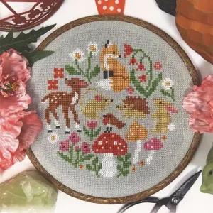 Woodland Whimsies Cross Stitch Pattern | Tiny Modernist Final Sale