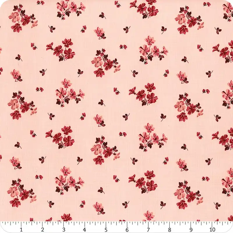 Wholesale Love You Always Pink Flower Toss Yardage | SKU# C16871-PINK