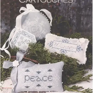 Winter Cartouches Cross Stitch Pattern | Erica Michaels Free Returns