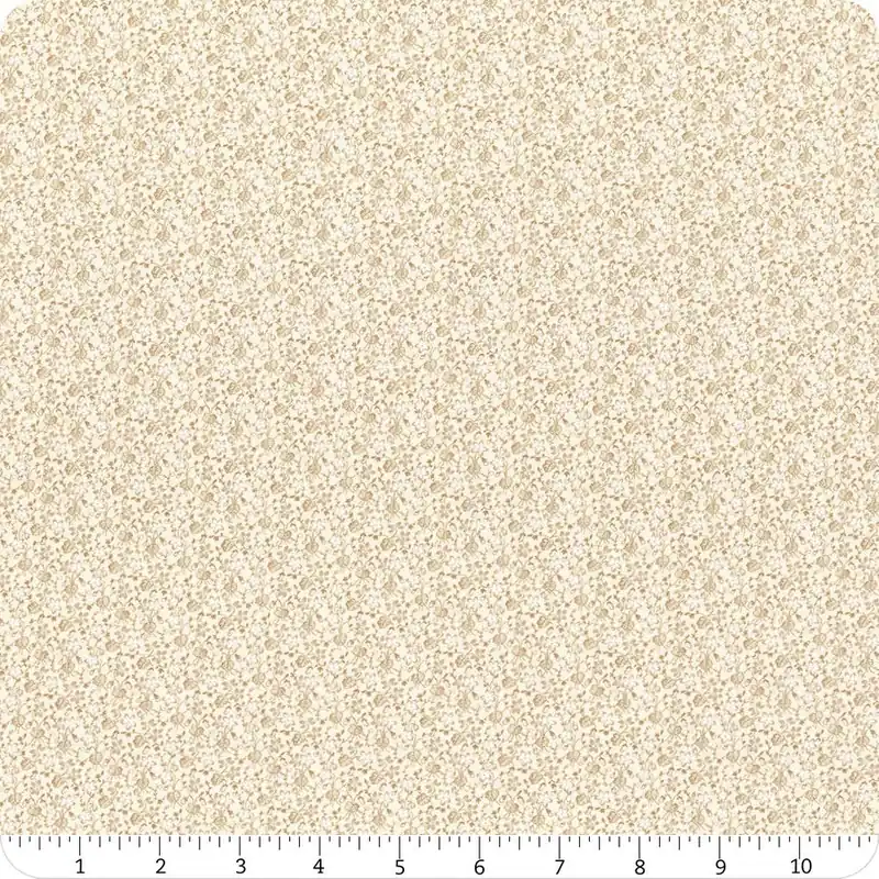 Worldwide Shipping Grace Elizabeth Cream Petite Flowers Yardage | SKU# R101688D-CREAM