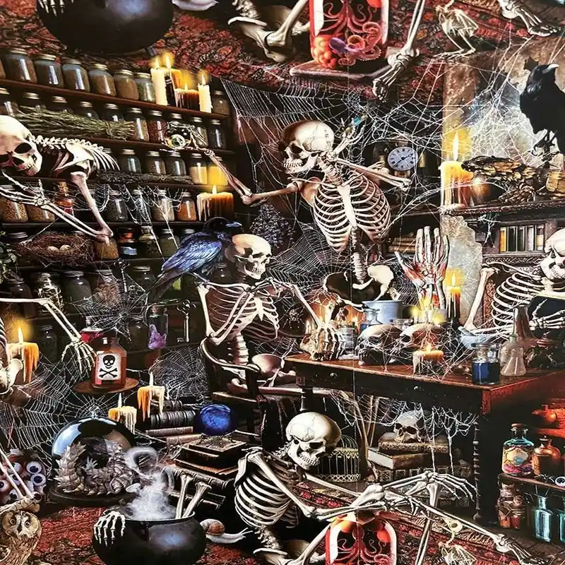 Wicked Willow Multi Spooky Apothecary Yardage | SKU# CD3639-MULTI Special Offer