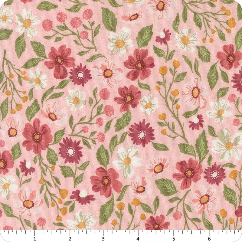 Wild Honey Carnation Wildflower Dance Yardage | SKU# 5250-12 Fresh Stock