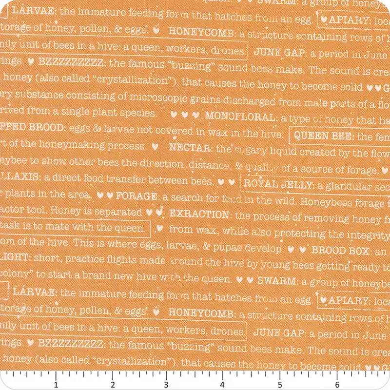 Wild Honey Honey Buzz Words Yardage | SKU# 5254-16 In Demand