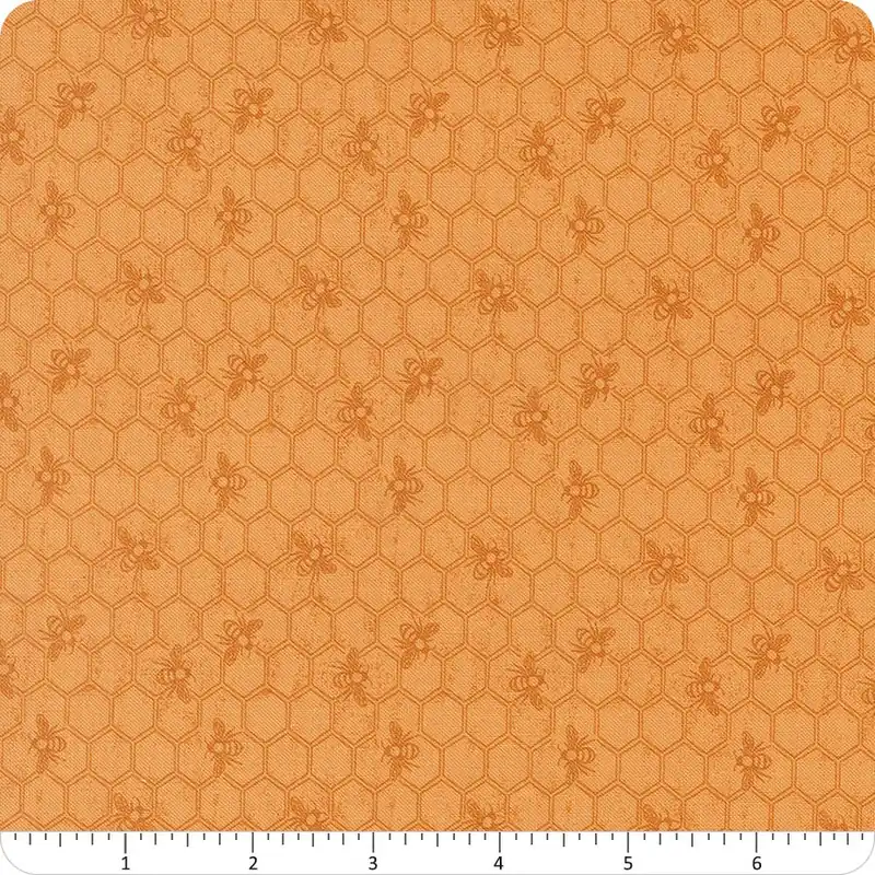 Wild Honey Honey Honeycomb Yardage | SKU# 5253-16 New Release