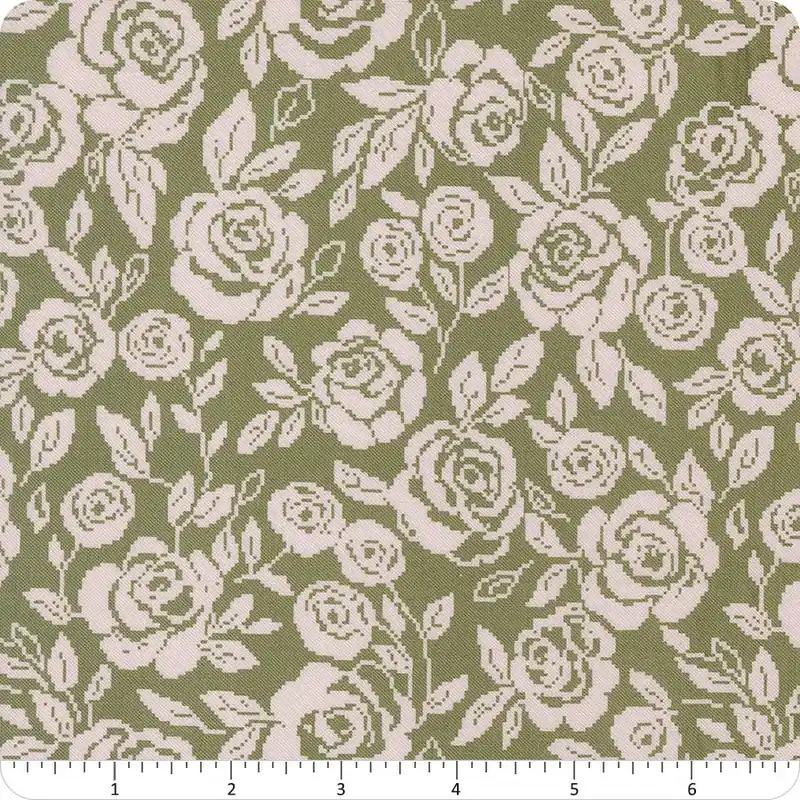 Wild Honey Fern Monofloral Yardage | SKU# 5251-15 Certified