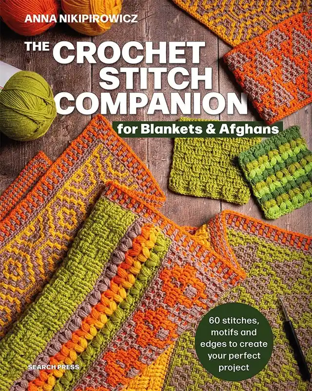 Factory Price The Crochet Stitch Companion for Blankets & Afghans Crochet Book | Anna Nikipirowicz #SP2293-8