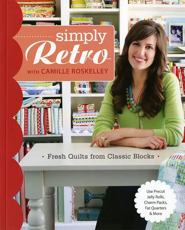 Simply Retro with Camille Roskelley Quilt Book | Camille Roskelley #CT-10914 Factory Price