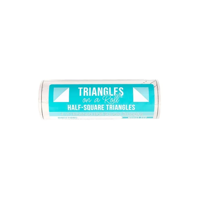 Free Delivery 4.5" Half Square Triangle Paper | Triangles on a Roll #H450