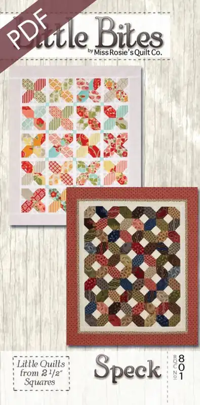 Speck Little Bites Downloadable PDF Quilt Pattern | Miss Rosie's Quilt Company Best Choice