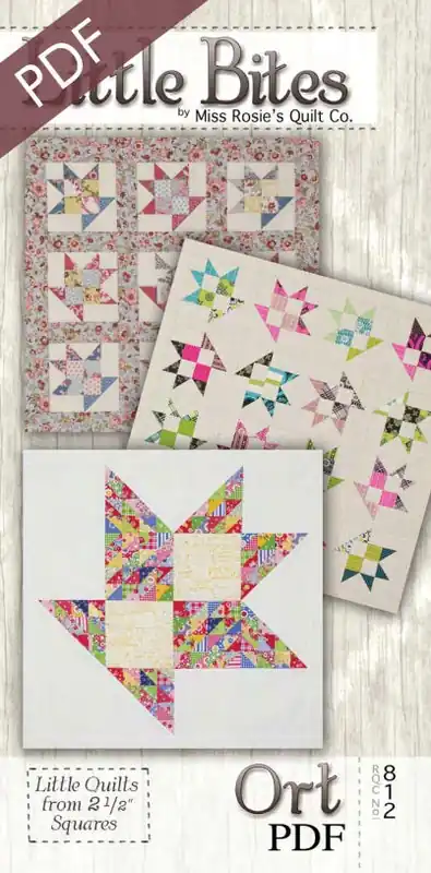 Ort Little Bites Downloadable PDF Quilt Pattern | Miss Rosie's Quilt Company Sale