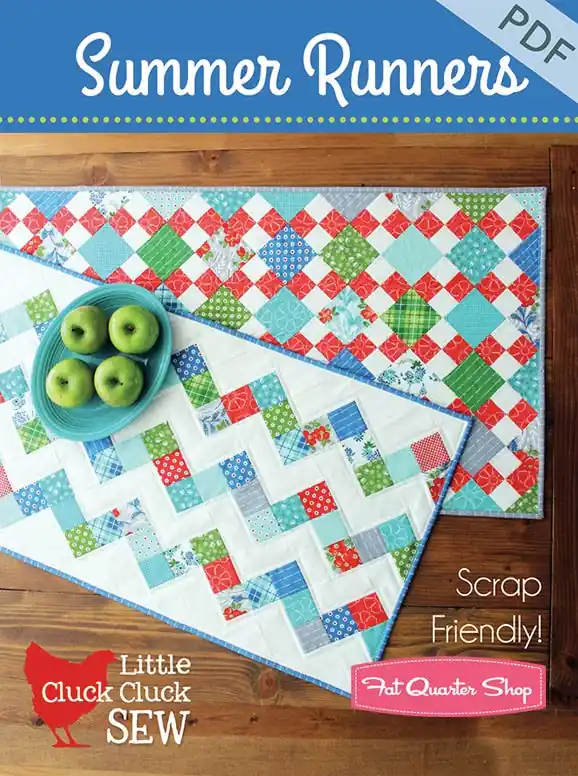 Summer Runners Downloadable PDF Quilt Pattern | Cluck Cluck Sew Buy Online