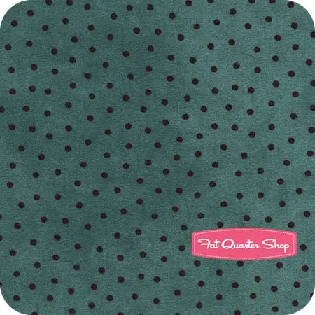 Woolies Flannel Teal Scattered Dots Yardage| SKU# MASF18506-BG Trending