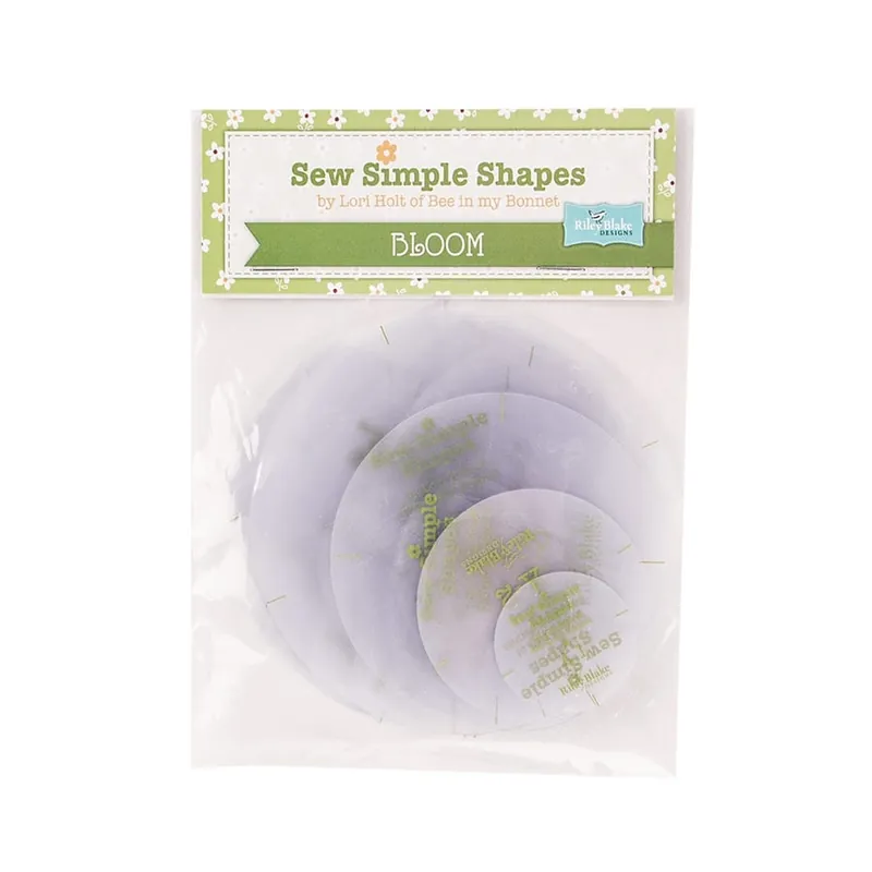 Bloom Sew Simple Shapes Templates | Lori Holt of Bee in my Bonnet #STTEMPLATE-1339 Fan Favorite