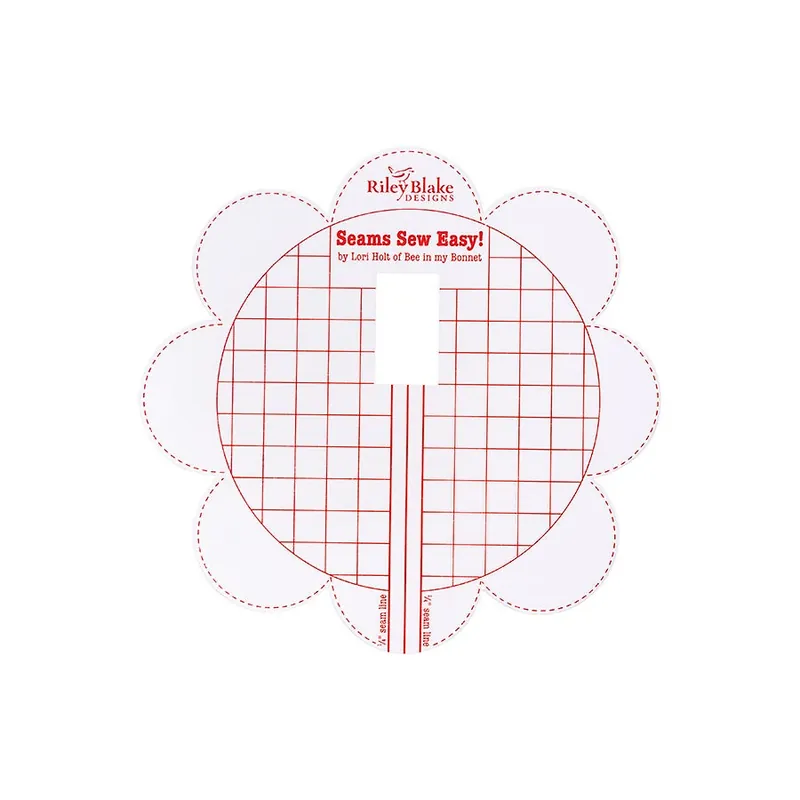 Last Chance Seams Sew Easy! Red Seam Guide | Lori Holt of Bee in my Bonnet #STSEAMGUIDE-RED