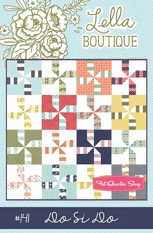 Do Si Do Downloadable PDF Quilt Pattern | Lella Boutique Free Returns