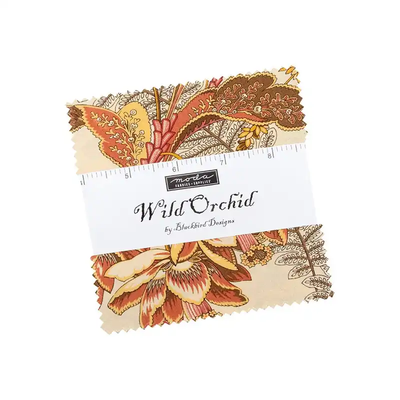Wild Orchid Charm Pack | Blackbird Designs for Moda Fabrics Mega Sale