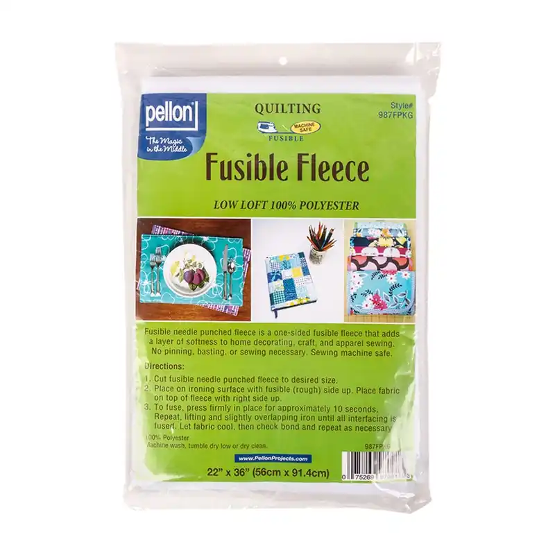 Worldwide Shipping Pellon 22" x 36" Fusible Fleece | Pellon #987FPKG