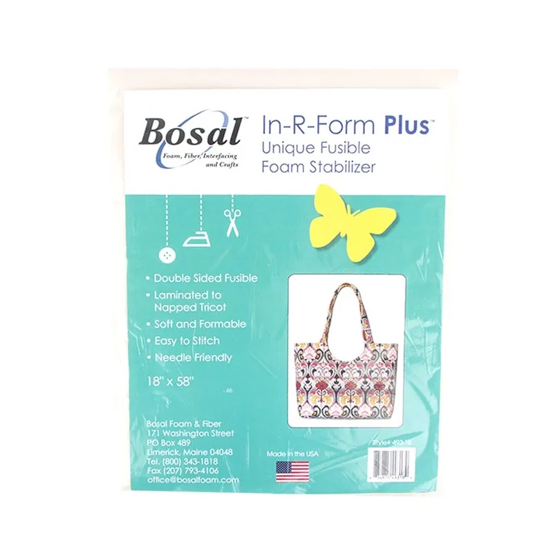 In-R-Form Plus Double Sided 18" x 58" Fusible Foam Stabilizer | Bosal #493B-18 Hot Picks