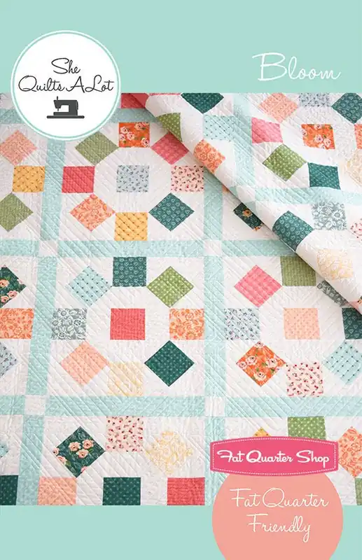 Budget Bloom Downloadable PDF Quilt Pattern | She Quilts A Lot Patterns