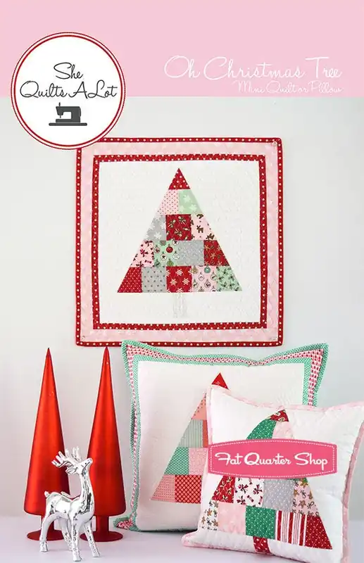 Oh Christmas Tree Downloadable PDF Quilt Pattern | She Quilts A Lot Patterns Buy Direct