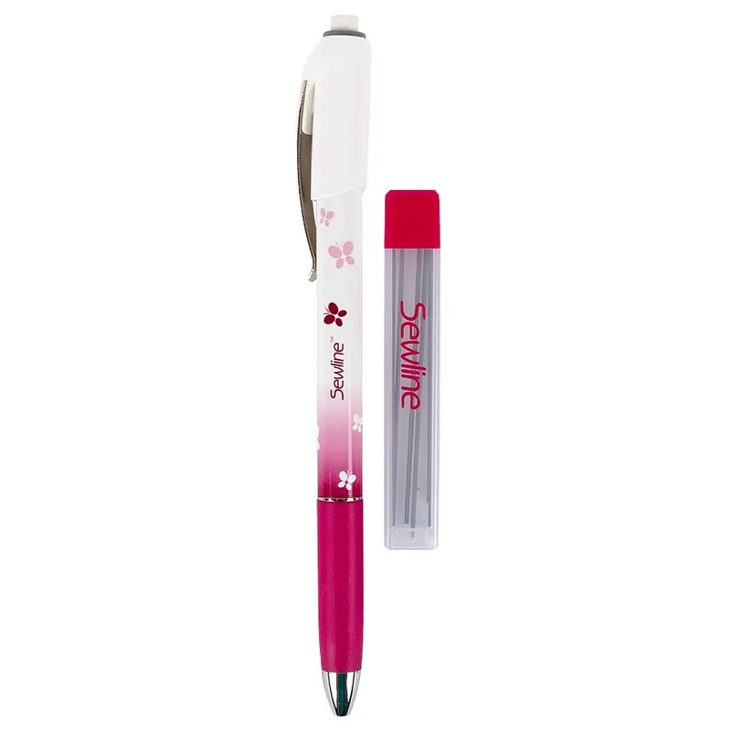 Trending Sewline Black Butterfly Mechanical Fabric Pencil & Lead Pack | Sewline #FAB50038