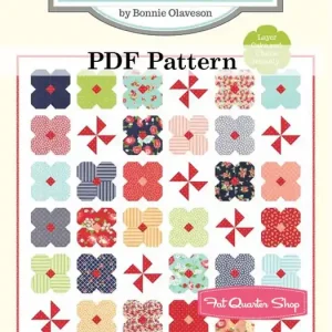 Wildflowers Downloadable PDF Quilt Pattern | Cotton Way Don’t Miss Out