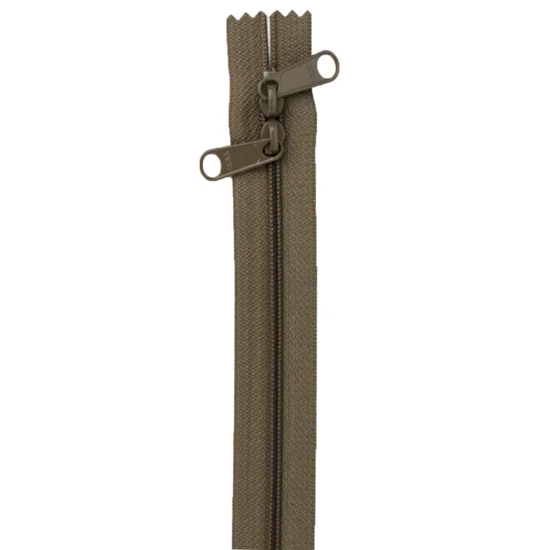 Buy Online Khaki 30" Double Slide Handbag Zipper | ByAnnie #ZIP30-160