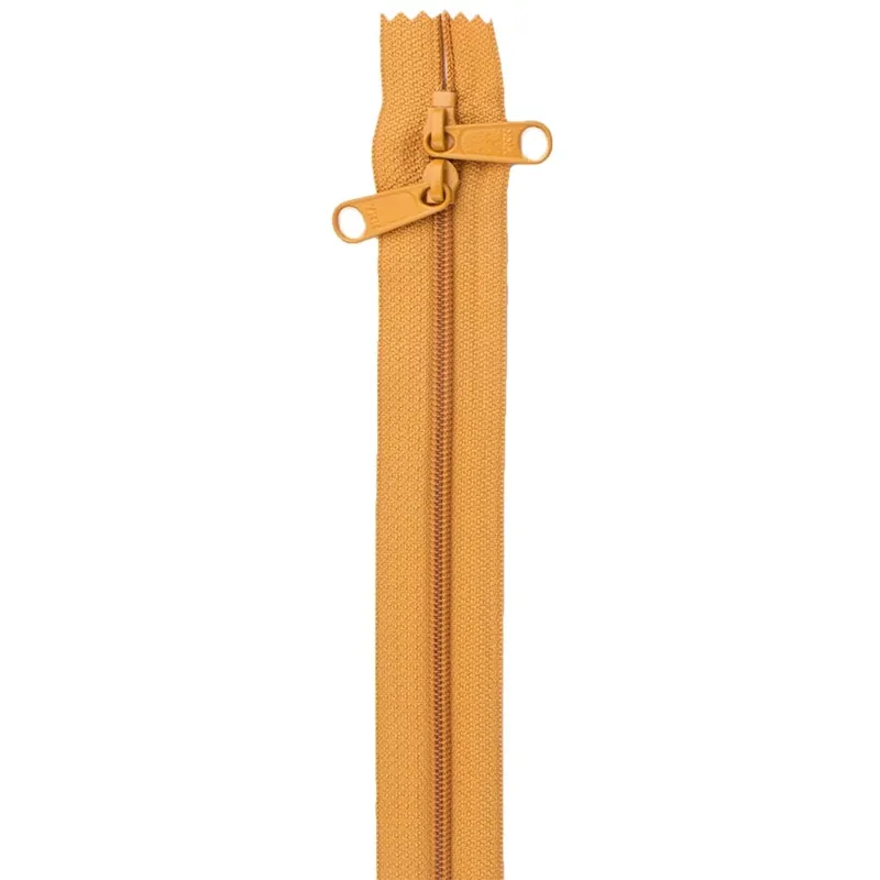 Gold 30" Double Slide Handbag Zipper | ByAnnie #ZIP30-180 Top Pick