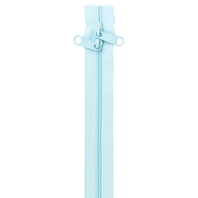 Robin's Egg Blue 30" Double Slide Handbag Zipper | ByAnnie #ZIP30-213 Low Price