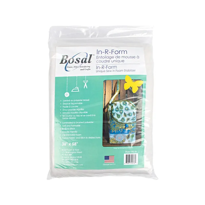 Money Back Guarantee In-R-Form Unique Sew In 36" x 58" Foam Stabilizer | Bosal #492B-36