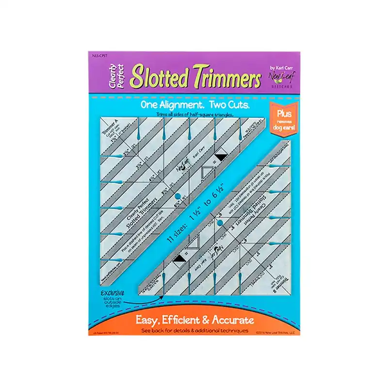 Clearly Perfect Slotted Trimmers | New Leaf Stitches #NLS-CPST In Demand