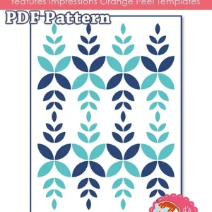 Wisteria Impressions Downloadable PDF Quilt Pattern | It's Sew Emma Top Rated
